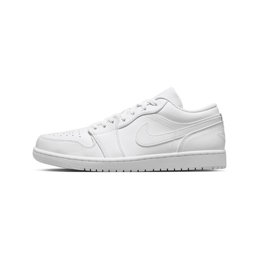 Buty męskie Air Jordan 1 Low - Biel ze sklepu Nike poland w kategorii Buty sportowe męskie - zdjęcie 178607581