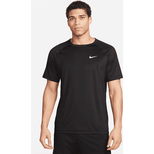 Męska koszulka z krótkim rękawem do fitnessu Dri-FIT Nike Ready - Czerń ze sklepu Nike poland w kategorii T-shirty męskie - zdjęcie 178607654