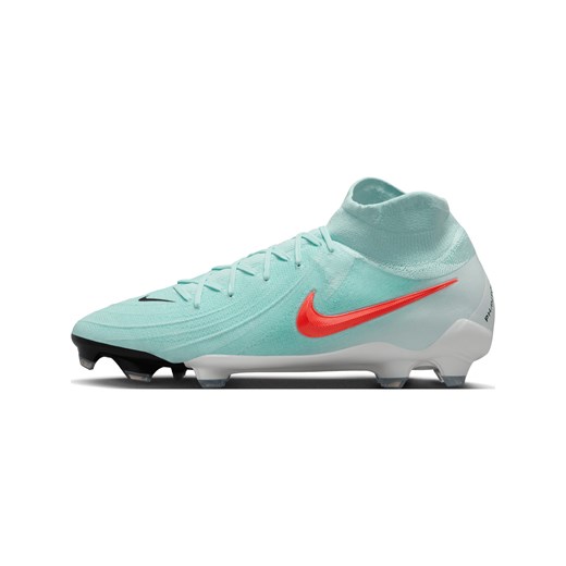 Korki piłkarskie typu high top na twardą murawę Nike Phantom Luna 2 Pro - Zieleń ze sklepu Nike poland w kategorii Buty sportowe męskie - zdjęcie 178607833