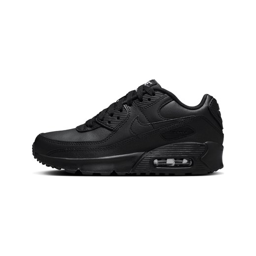 Buty dla dużych dzieci Nike Air Max 90 - Czerń ze sklepu Nike poland w kategorii Buty sportowe dziecięce - zdjęcie 178607923