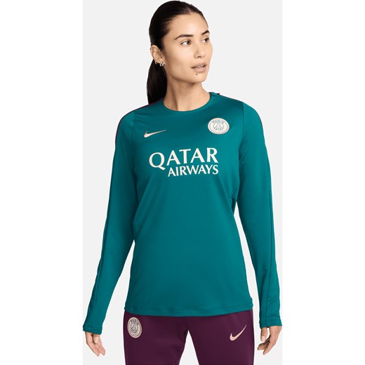 Damska dzianinowa koszulka piłkarska z półokrągłym dekoltem Nike Dri-FIT Paris Nike M (EU 40-42) wyprzedaż Nike poland