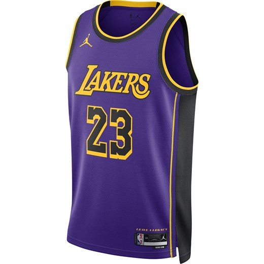 Męska koszulka Jordan Dri-FIT NBA Swingman Los Angeles Lakers Statement Edition Jordan XXL Nike poland