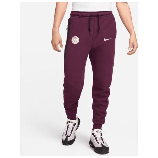 Męskie joggery piłkarskie Nike Paris Saint-Germain Tech Fleece - Czerwony Nike XL Nike poland