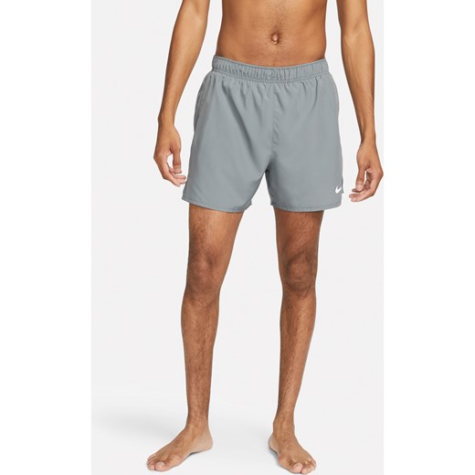 Męskie spodenki do biegania z wszytą bielizną Dri-FIT Nike Challenger 13 cm - Szary ze sklepu Nike poland w kategorii Spodenki męskie - zdjęcie 178608951
