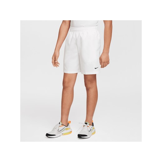 Spodenki treningowe Dri-FIT dla dużych dzieci Nike Multi - Biel ze sklepu Nike poland w kategorii Spodenki chłopięce - zdjęcie 178609050