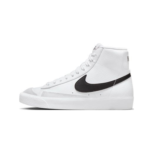 Buty dla dużych dzieci Nike Blazer Mid '77 - Biel Nike 39 wyprzedaż Nike poland