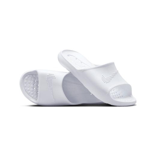 Klapki damskie pod prysznic Nike Victori One - Biel ze sklepu Nike poland w kategorii Klapki damskie - zdjęcie 178609103