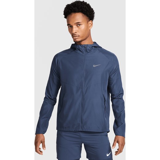 Męska kurtka do biegania Nike Repel Miler - Niebieski ze sklepu Nike poland w kategorii Kurtki męskie - zdjęcie 178609120