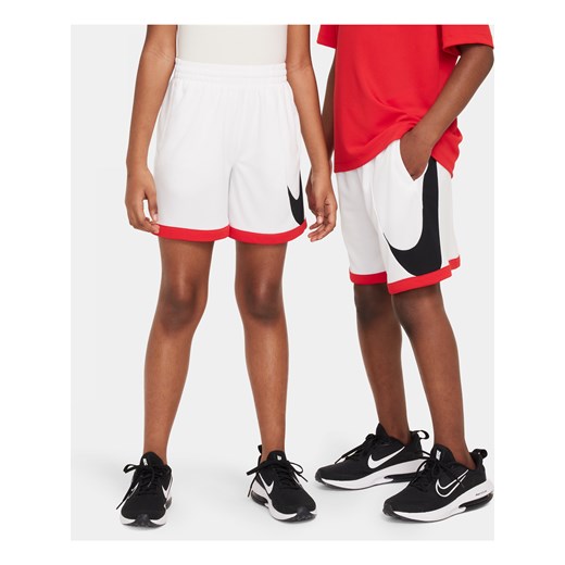 Spodenki treningowe Dri-FIT dla dużych dzieci Nike Multi+ - Biel ze sklepu Nike poland w kategorii Spodenki chłopięce - zdjęcie 178609122