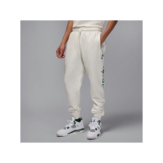 Męskie dzianinowe joggery Jordan Essentials - Biel ze sklepu Nike poland w kategorii Spodnie męskie - zdjęcie 178609270