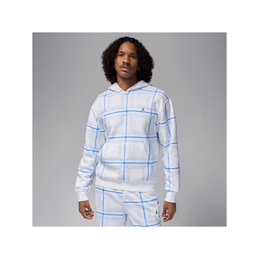 Męska dzianinowa bluza z kapturem Jordan Essentials - Biel ze sklepu Nike poland w kategorii Bluzy męskie - zdjęcie 178609323
