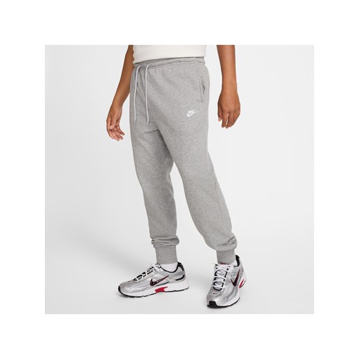 Męskie joggery z dzianiny dresowej Nike Club - Szary ze sklepu Nike poland w kategorii Spodnie męskie - zdjęcie 178609412