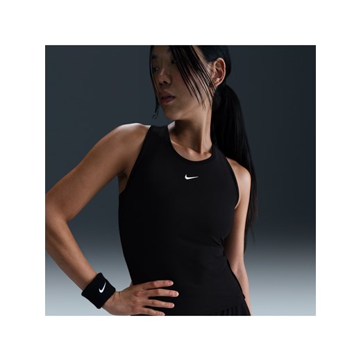 Damska koszulka tenisowa bez rękawów Dri-FIT Nike Victory - Czerń Nike S (EU 36-38) Nike poland
