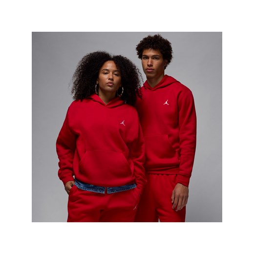 Męska bluza z kapturem Jordan Brooklyn Fleece - Czerwony ze sklepu Nike poland w kategorii Bluzy męskie - zdjęcie 178609642
