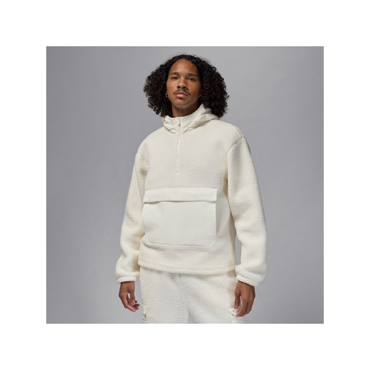 Męska bluza z kapturem z puchatej dzianiny Jordan Flight - Biel ze sklepu Nike poland w kategorii Bluzy męskie - zdjęcie 178609734