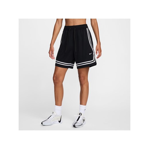 Damskie spodenki do koszykówki 18 cm Dri-FIT Nike Crossover - Czerń ze sklepu Nike poland w kategorii Szorty - zdjęcie 178609761