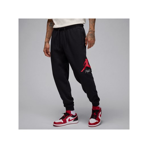 Męskie spodnie z dzianiny Baseline Jordan Essentials - Czerń ze sklepu Nike poland w kategorii Spodnie męskie - zdjęcie 178609890