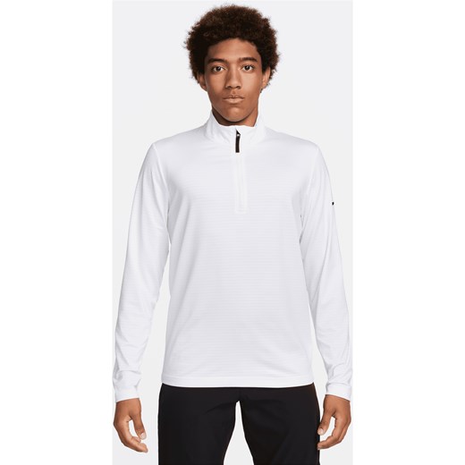Męska koszulka do golfa z zamkiem 1/2 Dri-FIT Nike Victory - Biel ze sklepu Nike poland w kategorii T-shirty męskie - zdjęcie 178609913