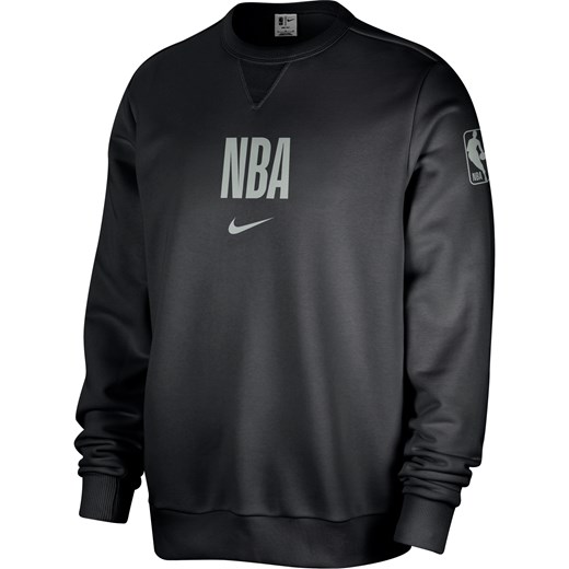 Męska bluza dresowa z półokrągłym dekoltem Nike Dri-FIT NBA Team 31 Standard Issue - Czerń ze sklepu Nike poland w kategorii Bluzy męskie - zdjęcie 178610134