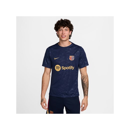 Męska przedmeczowa koszulka piłkarska z krótkim rękawem Nike Dri-FIT FC Nike M Nike poland