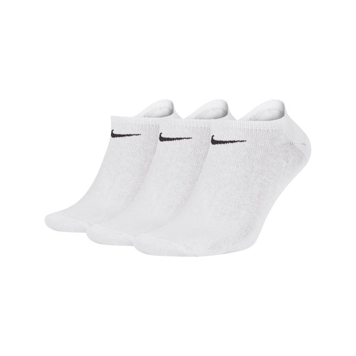 Skarpety treningowe no-show Nike Lightweight (3 pary) - Biel ze sklepu Nike poland w kategorii Skarpetki męskie - zdjęcie 178610411