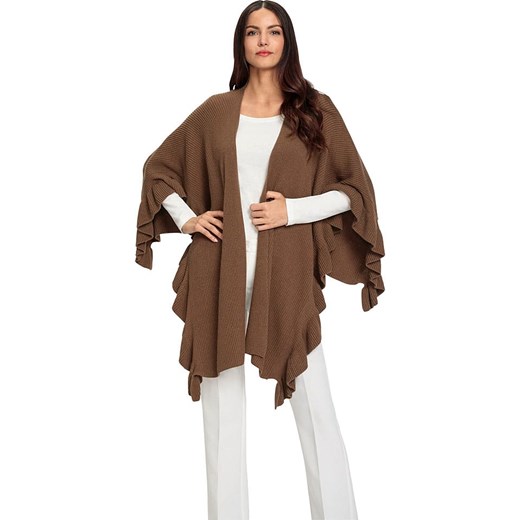 Heine Ponczo w kolorze brązowym Heine 46-50 okazja Limango Polska