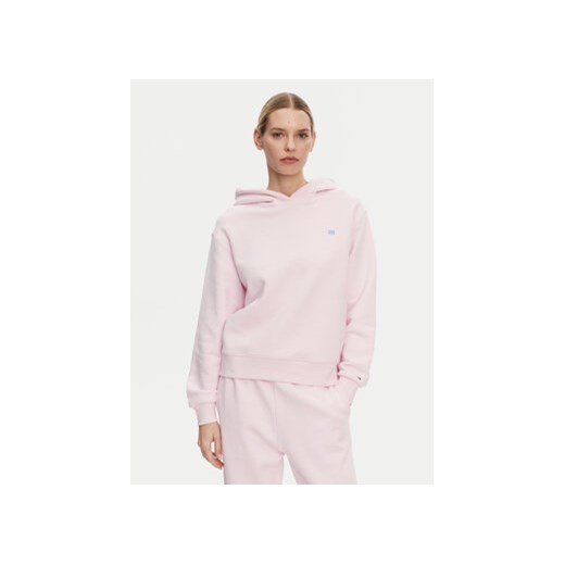 Tommy Hilfiger Bluza Contrast Flag WW0WW45979 Różowy Regular Fit ze sklepu MODIVO w kategorii Bluzy damskie - zdjęcie 178610970