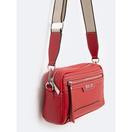 Torebka damska cross body czerwona Mara 603 ONE SIZE Big Star