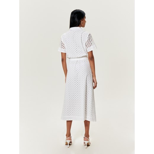 Sinsay - Sukienka - biały Sinsay XS Sinsay