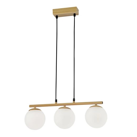 Stylowa lampa z 3 kloszami w stylu glamour - M073-Advi Lumes One Size Edinos.pl
