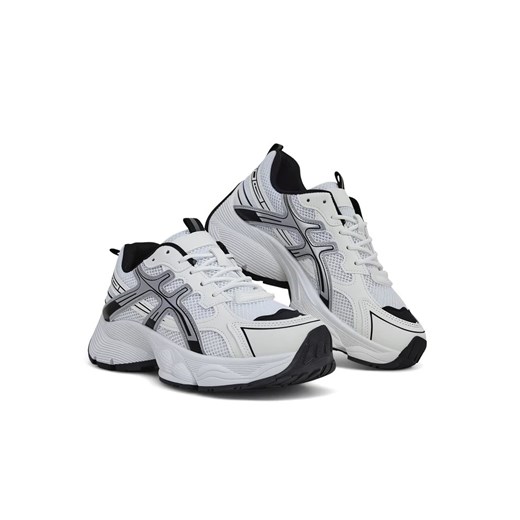 Buty sportowe damskie białe Royalfashion.pl sneakersy wiosenne