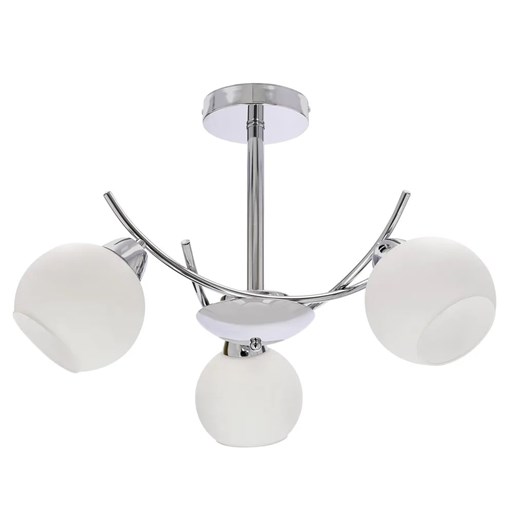 Nowoczesna wisząca lampa z trzema kloszami - 7X M071 T1-D52 ze sklepu Edinos.pl w kategorii Lampy wiszące - zdjęcie 178615004