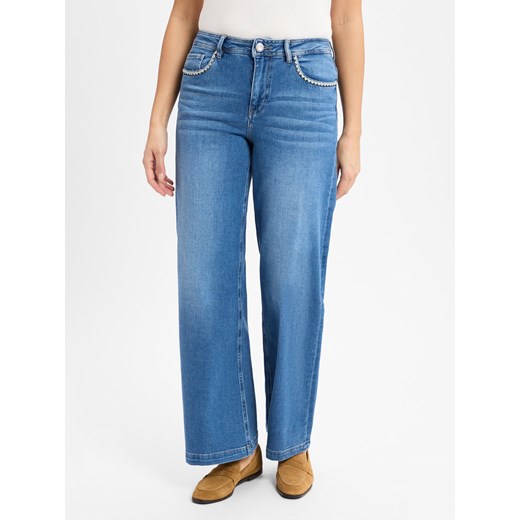 MOS MOSH Dżinsy - MMDara Shane Kobiety Bawełna medium stone jednolity ze sklepu vangraaf w kategorii Jeansy damskie - zdjęcie 178615090