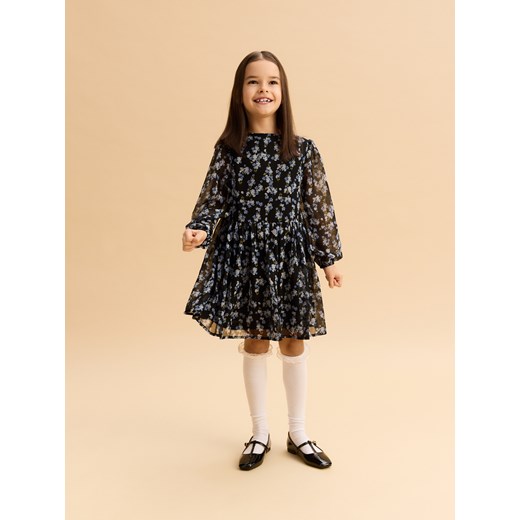 Reserved - Baleriny z imitacji skóry - czarny Reserved 35 Reserved