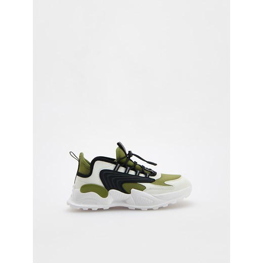 Reserved - Kolorowe sneakersy - zielony Reserved 40 Reserved