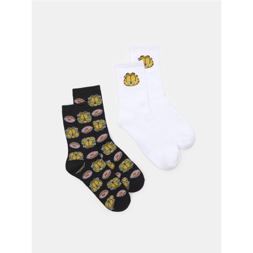 Sinsay - Skarpetki Garfield 2 pack - wielobarwny ze sklepu Sinsay w kategorii Skarpetki damskie - zdjęcie 178620214