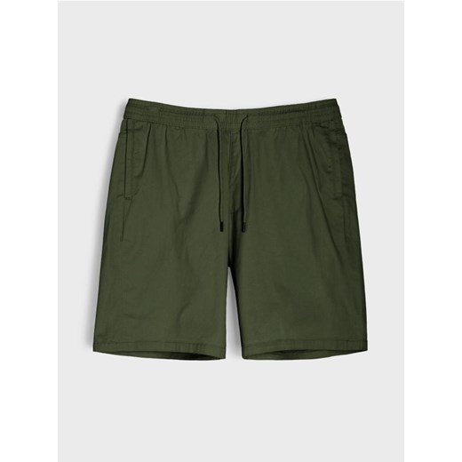 Sinsay - Szorty jogger - khaki Sinsay 38 Sinsay