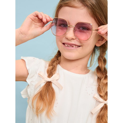 Sinsay - Okulary przeciwsłoneczne - złoty Sinsay One Size Sinsay