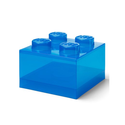 LEGO Pojemnik &quot;Brick 4&quot; w kolorze niebieskim - 25 x 18 x 25 cm ze sklepu Limango Polska w kategorii Pojemniki kuchenne - zdjęcie 178626783