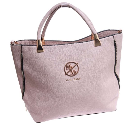 Shopper bag Pantofelek24 na ramię matowa
