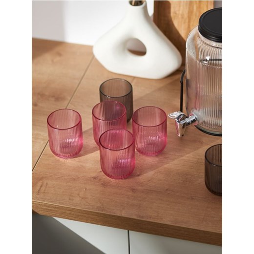 Sinsay - Szklanki 4 pack - fioletowy Sinsay One Size wyprzedaż Sinsay