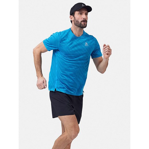 Odlo Koszulka funkcyjna &quot;Zeroweight Enginee&quot; w kolorze niebieskim ze sklepu Limango Polska w kategorii T-shirty męskie - zdjęcie 178631341