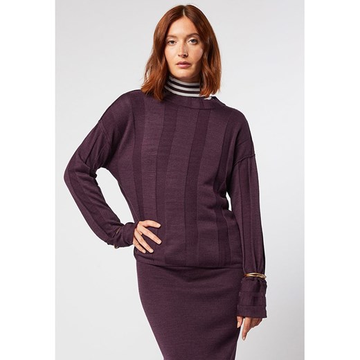 Rodier Sweter w kolorze fioletowym Rodier S Limango Polska wyprzedaż