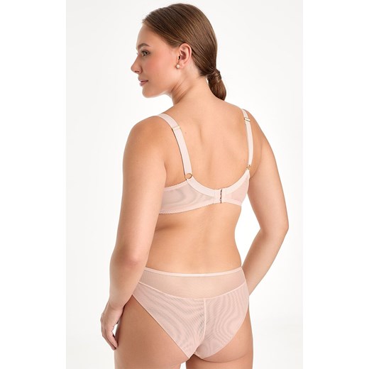 Biustonosz półusztywniany semi-soft cappuccino Kira B150, Kolor cappuccino, Rozmiar 65F, Ewa Bien ze sklepu Intymna w kategorii Biustonosze - zdjęcie 178632751