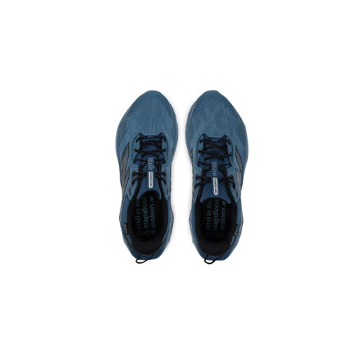 Buty sportowe męskie granatowe New Balance sznurowane
