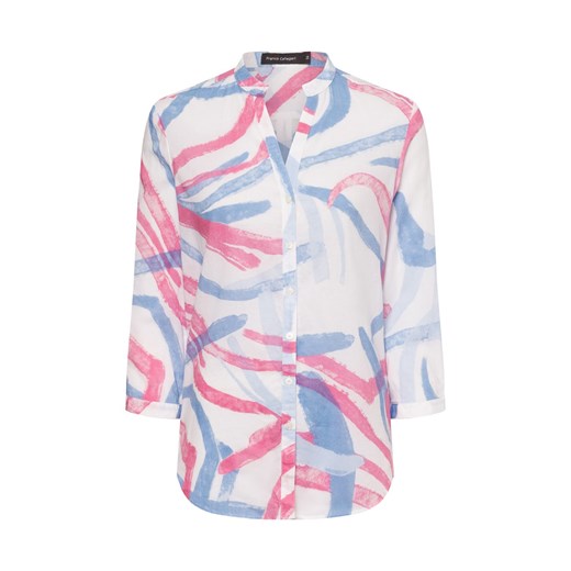 Franco Callegari Bluzka damska Kobiety Bawełna biały wzorzysty - id: 627288-0020-00380 - marki Franco Callegari - 178635422 Franco Callegari Bluzka damska Kobiety Bawełna biały wzorzysty ze sklepu vangraaf w kategorii Bluzki damskie - zdjęcie 178635422