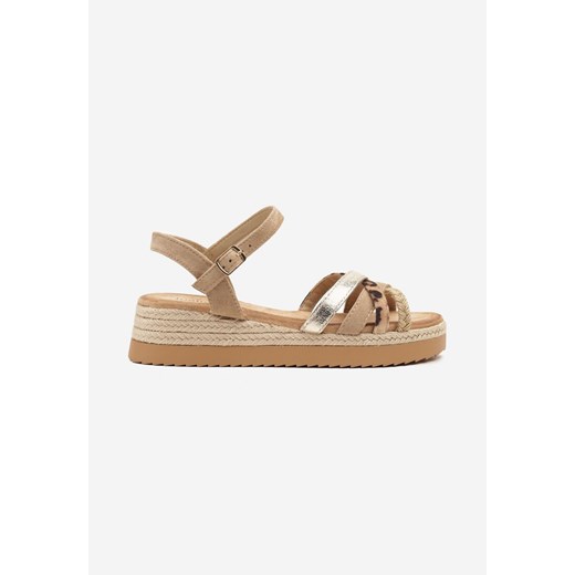 Sandały damskie Born2be w stylu boho 