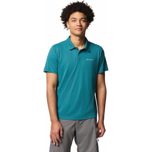 Koszulka męska polo Zero Rules Light Columbia ze sklepu SPORT-SHOP.pl w kategorii T-shirty męskie - zdjęcie 178640840
