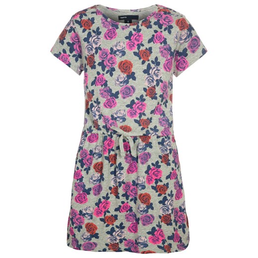 GAP Sukienka z dżerseju grey heather zalando fioletowy abstrakcyjne wzory