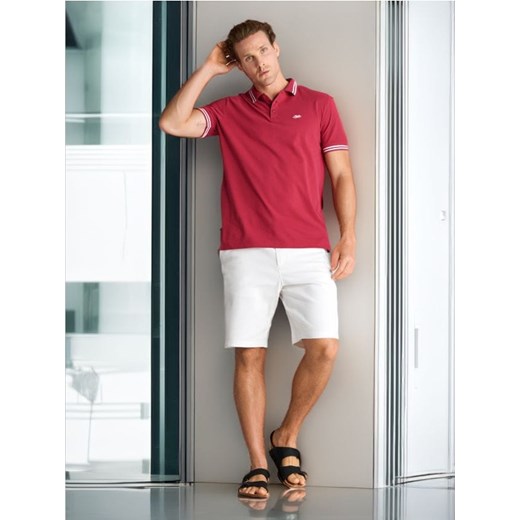 Sinsay - Koszulka polo - różowy ze sklepu Sinsay w kategorii T-shirty męskie - zdjęcie 178643884